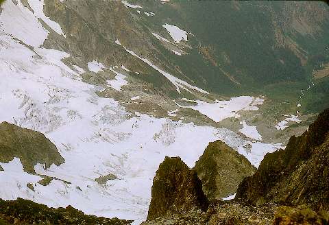 North from the summit of Bonanza Peak September 1968