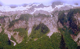 Cascades below Ruth Mountain September 1968