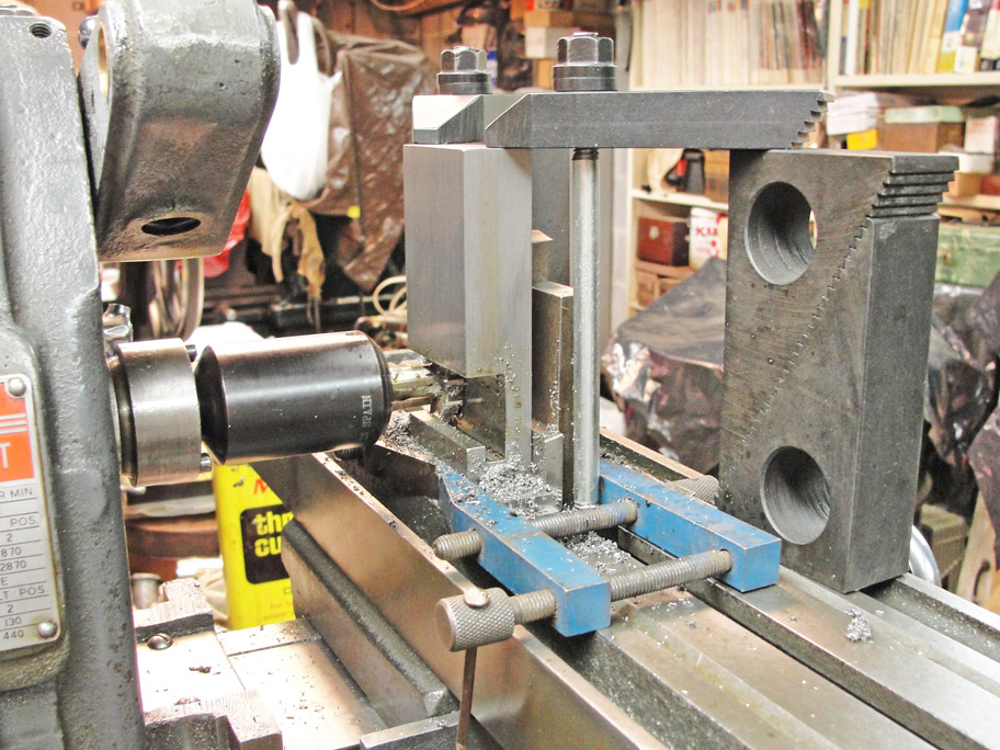 Machining the Tee slot to match South Bend lantern style tool post