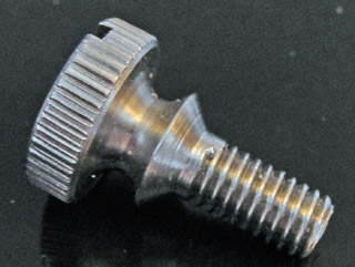 First crank screw