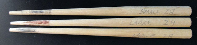 Tapered dowels