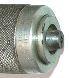 Drilled hole for disassembling chuck bearings
