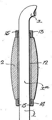 Handle assembed - US Patent No.1,473,423