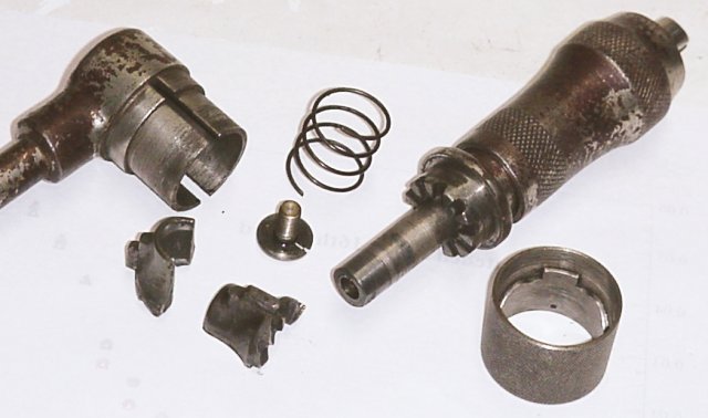 Parts of ratchet mechanism