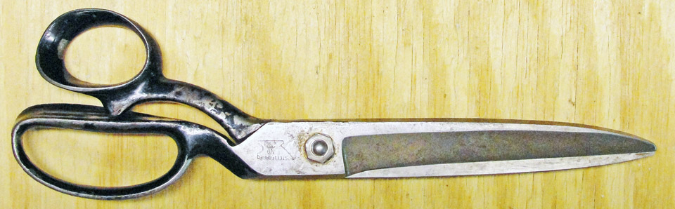 Wiss shears, steel forged No.22